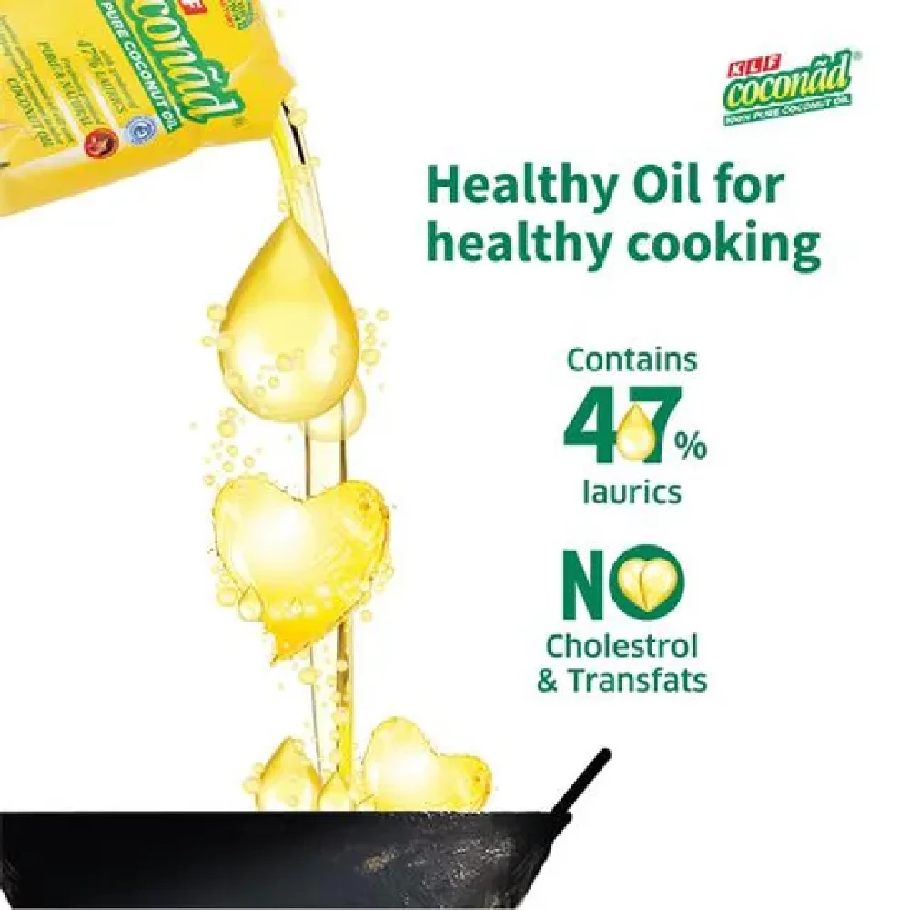 Klf Coconad - Coconut Oil, 1 L Pouch-4.webp